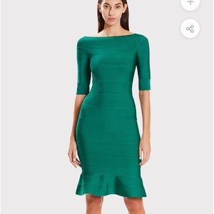 Herve Ledger Bandage Cocktail dress BLACK MEDIUM